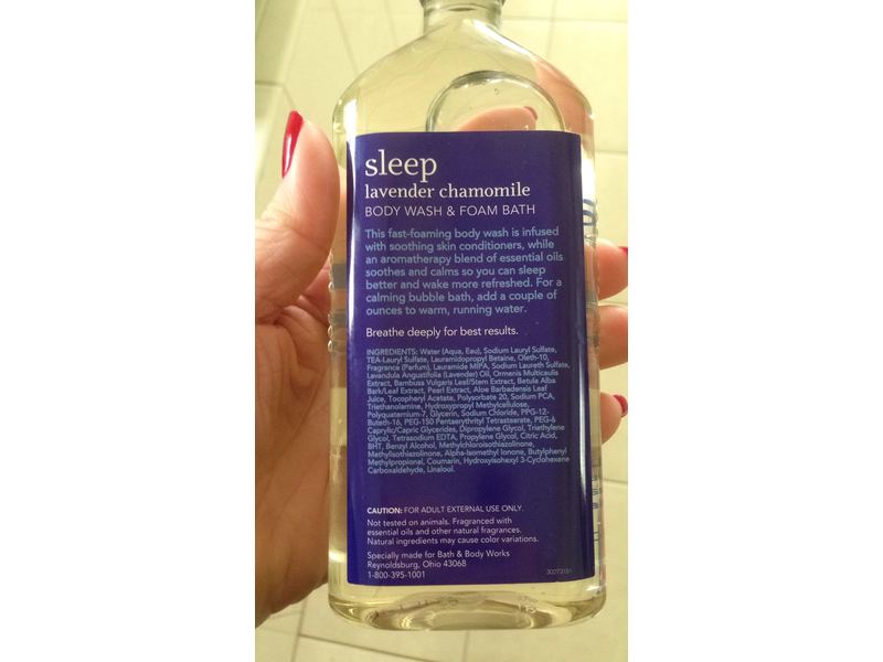 Bath Body Works Aromatherapy Sleep Lavender Chamomile Body