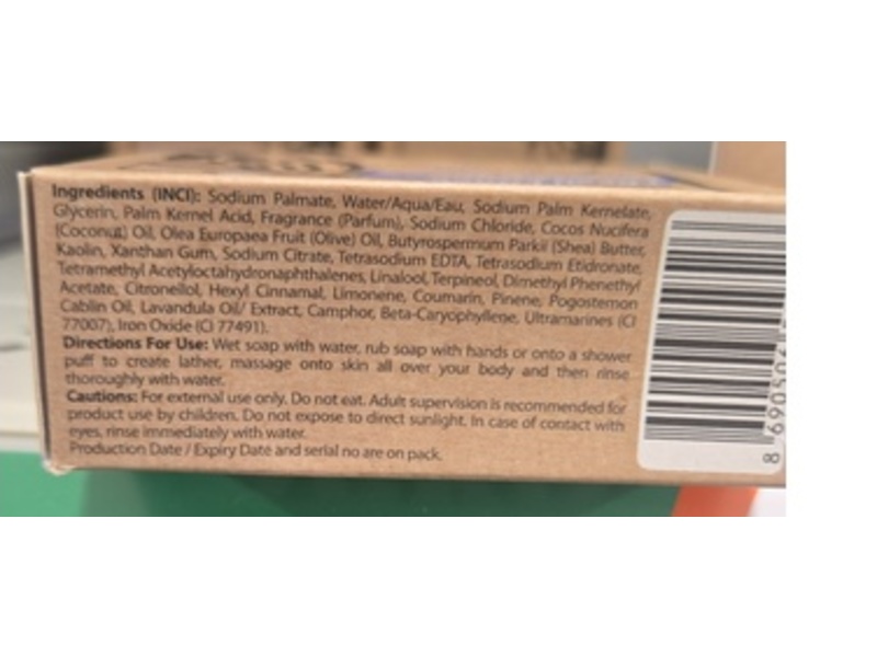 Arko Oil Base Men’s Skin Bar Soap, Fresh Force, 5 oz/141 g