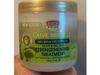 African Pride Olive Miracle Strengthening Treatment, Olive & Tea Tree, 6 oz/170 g - thumbnail 2