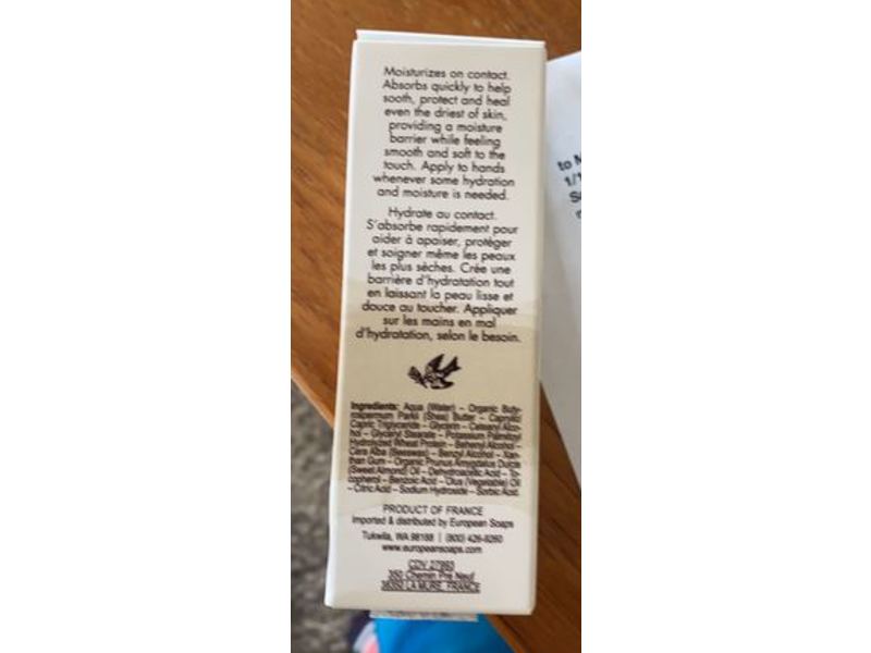 De La Terre Hand Cream, 1.6 fl oz/50 mL