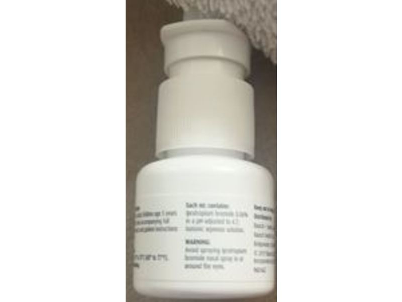 Ipratropium Bromide Nasal Solution 0.6%, 15 mL Bausch & Lomb (RX)