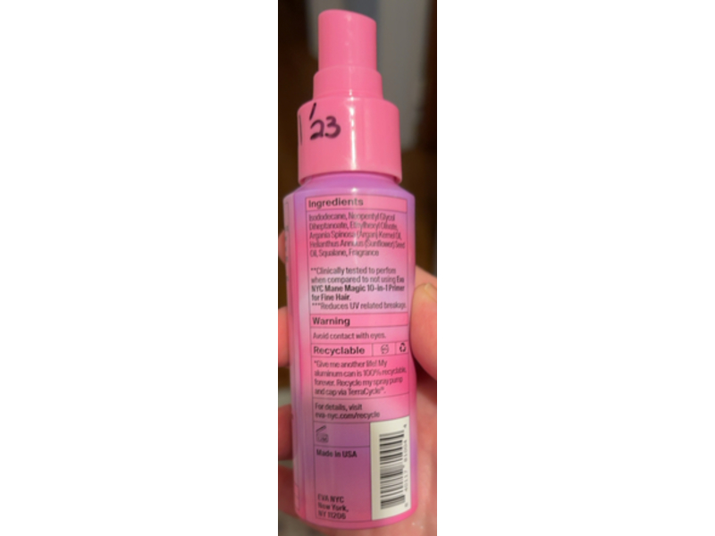 Eva Nyc 10-In-1 Primer, Mane Magic, 2 fl oz/60 mL