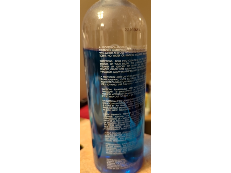 Cinema Secrets Makeup Brush Cleaner, 32 fl oz/946 mL