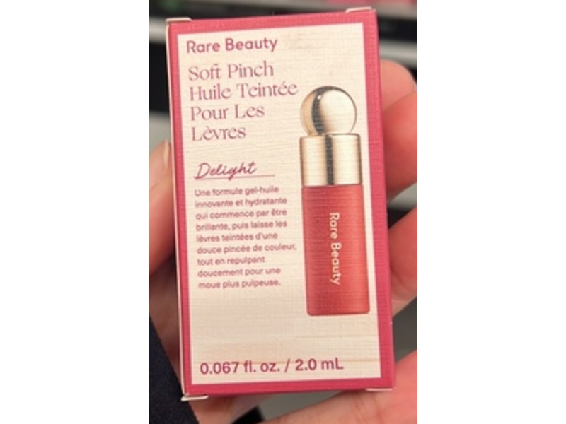 Rare Beauty Soft Pinch Tinted Lip Oil, Delight, 0.067 fl oz/2 mL