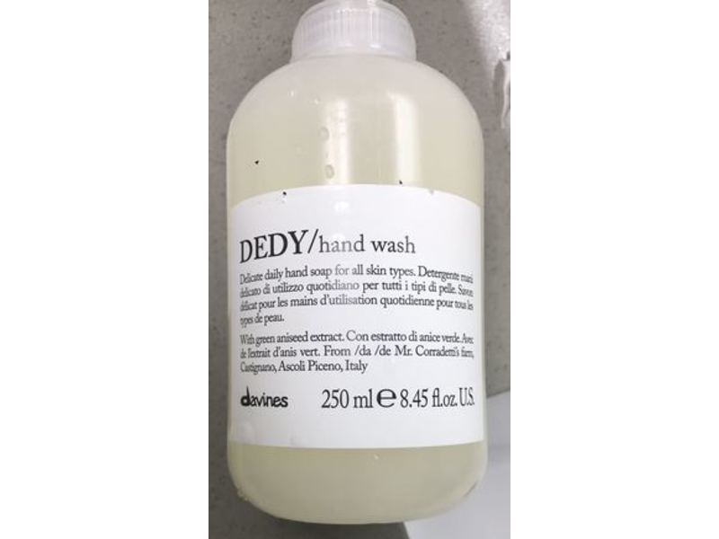 Davines Dedy Hand Wash, 8.75 fl oz/250 mL