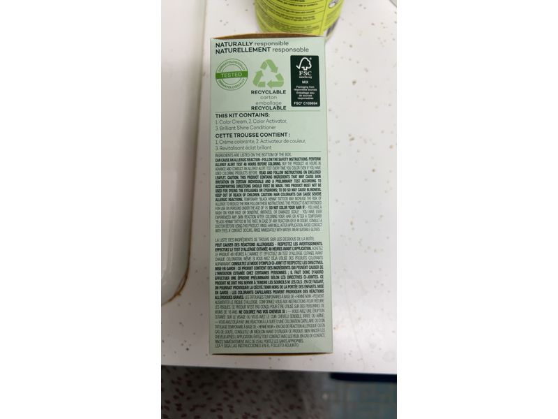 Clairol Natural Instincts Hair Color, 5A Medium Cool Brown, 1 Application.