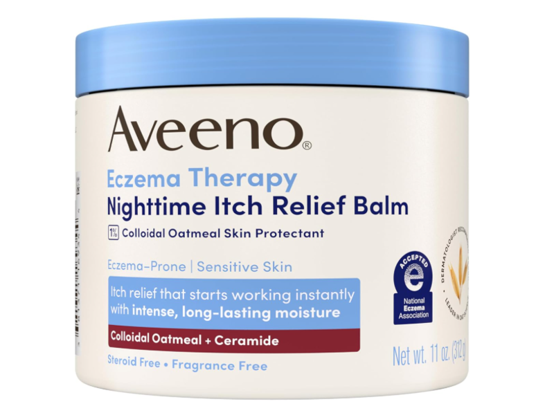 Aveeno Eczema Therapy Itch Relief Balm, Fragrance Free, 11 fl oz