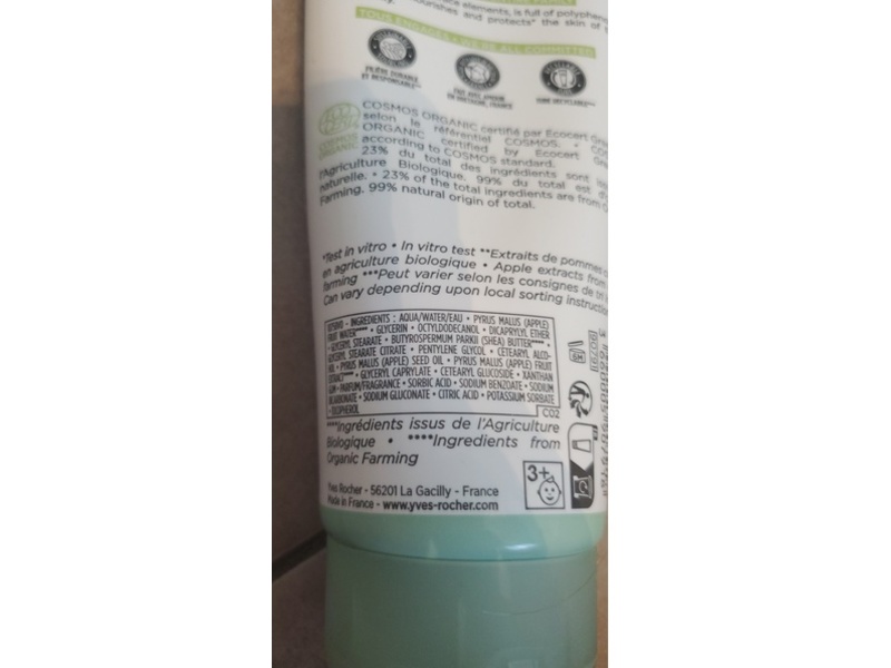 Yves Rocher Famille Bio Nourishing Comfort Lotion, 8.4 fl oz/250 mL