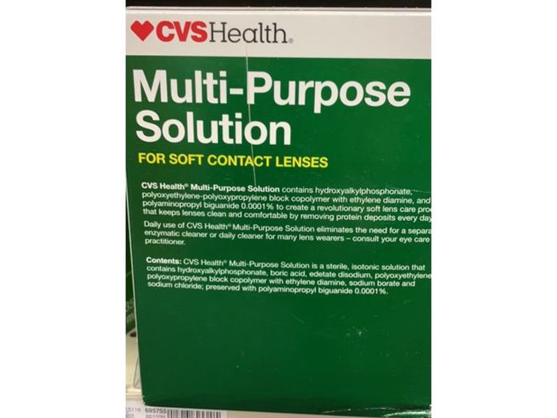 CVS Health Multi-Purpose Solution, 12 fl oz/355 mL, Pack Of 2