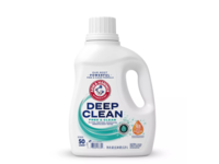 Arm & Hammer Deep Clean Liquid Laundry Detergent, Free & Clear, 50 Loads, 75 fl oz/2.21 L - Image 2