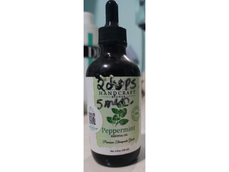 Handcraft Peppermint Essential Oil, 4 fl oz/120 mL