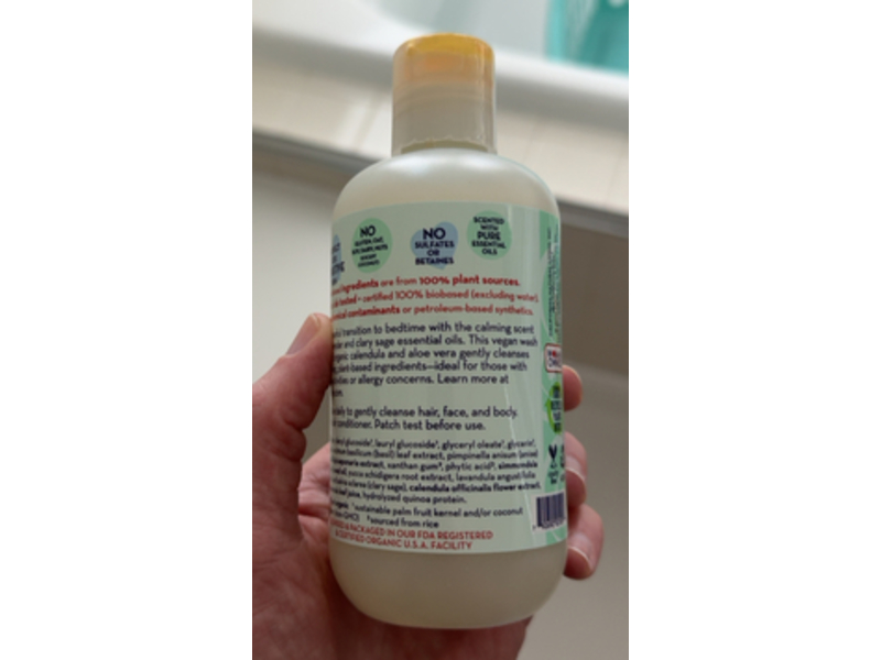 California Baby Calming Shampoo & Body Wash, French Lavender, 8.5 fl oz/251 mL