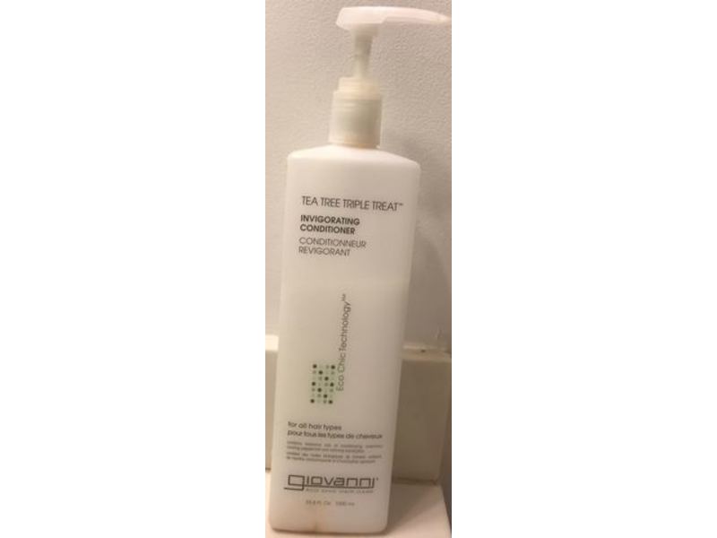 Giovanni Tea Tree Triple Treat Invigorating Conditioner, 33.8 fl oz/1000 mL