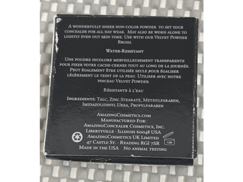 Amazing Cosmetics Powder Set Setting Powder, 0.10 oz/3 g