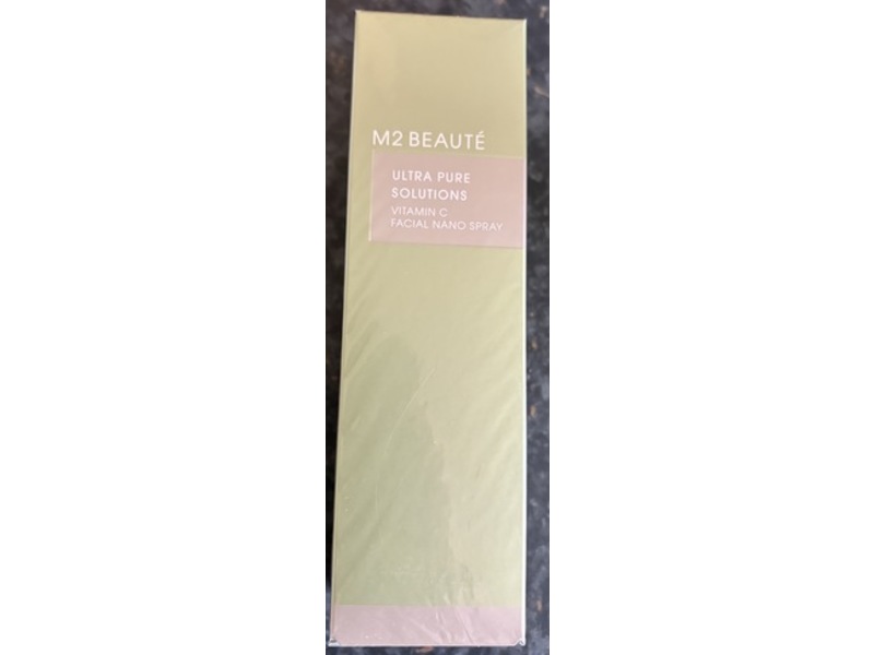 M2Beaute Ultra Pure Solutions Vitamin C Facial Nano Spray, 2.54 fl oz/75 mL