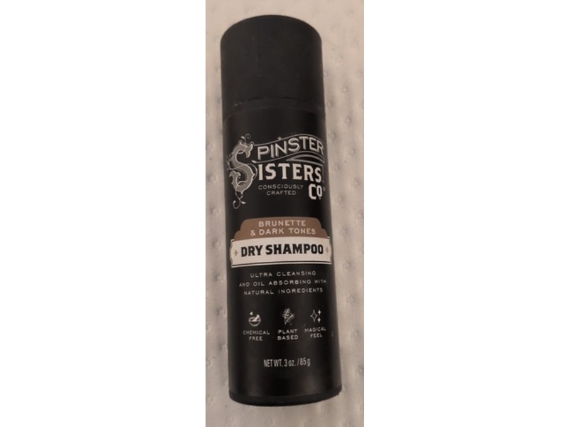 Spinster Sisters Co Dry Shampoo, Brunette & Dark Tones, 0.3 oz/85 g