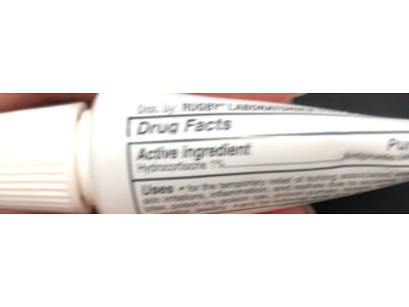 Rugby Maximum Strength Fast Itch Relief Hydrocortisone Cream 1%, Aloe, 1 oz/28 g