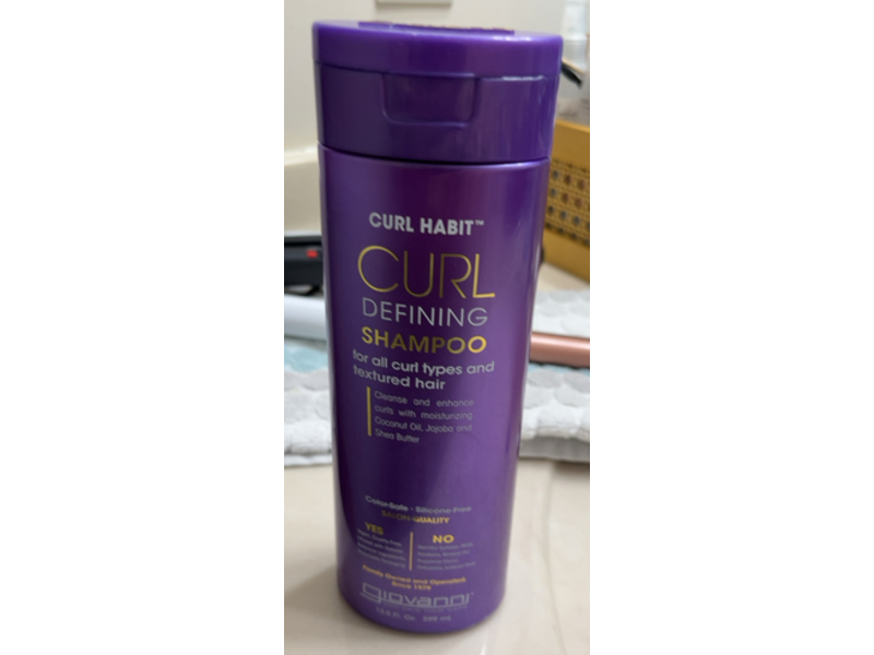 Giovanni Curl Habit Curl Defining Shampoo, 13.5 fl oz/399 mL