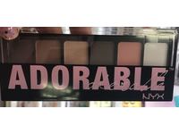 NYX Professional Makeup The Adorable Eyeshadow Palette, 0.035 oz/1 g - thumbnail 2