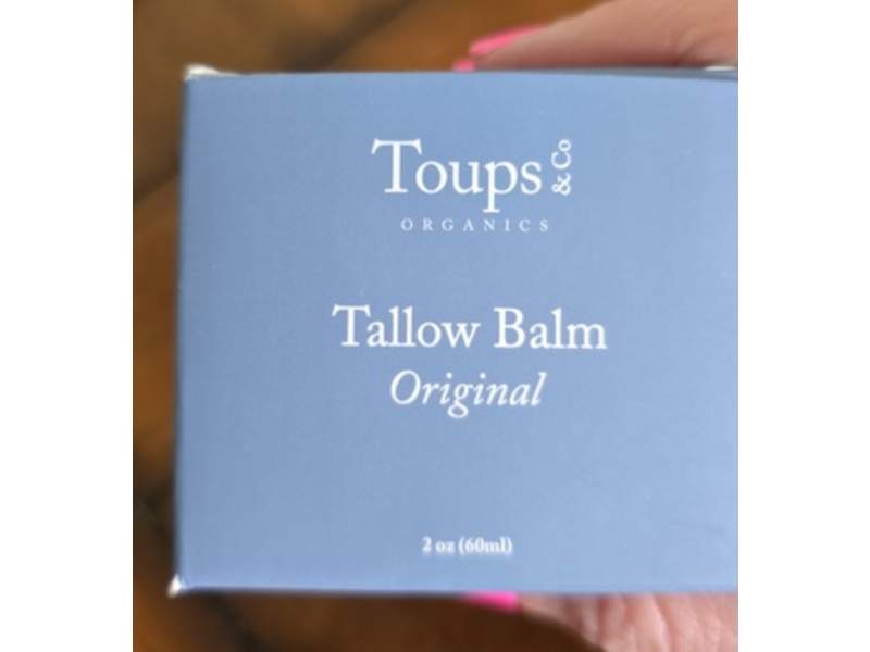 Toups & Co Organics Tallow Balm, 2 oz/60 mL