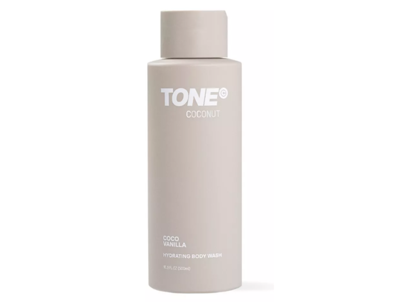 Tone Coconut Hydrating Body Wash, Coco Vanilla, 16.9 fl oz/500 mL, Pack Of 2