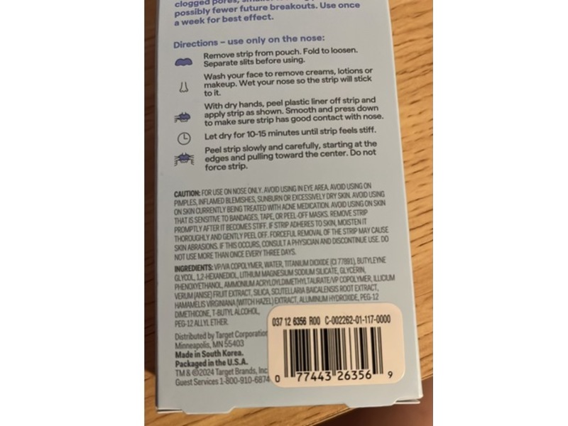 Up & Up Deep Cleansing Nose Pore Strips, 14 Count