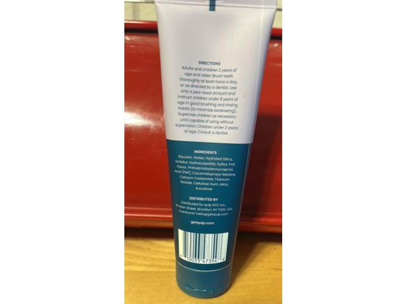 Quip Whitening Toothpaste, Mint, 3.5 oz/99 g