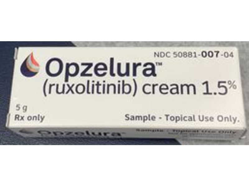 Opzelura (Ruzolitinib) Cream 1.5%, 5 g Incyte Corporation, (RX)