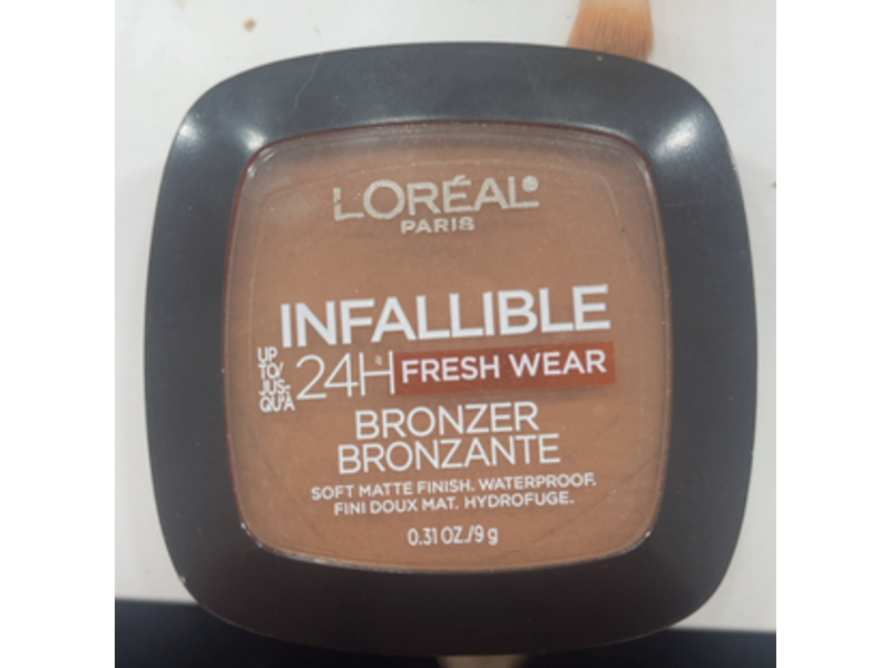 L'Oreal Paris Infallible Bronzer, 450 Deep Tan, 0.31 oz/9 g