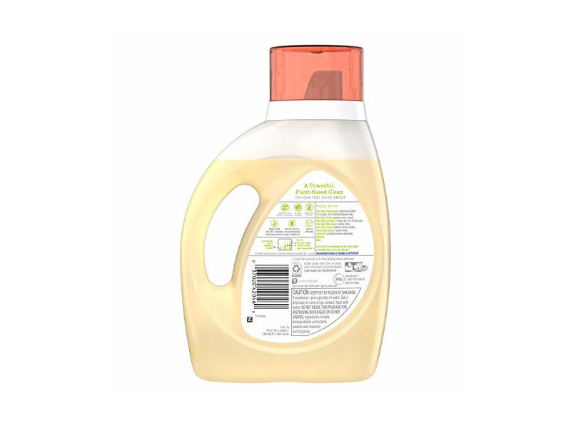 Tide Purclean Liquid Laundry Detergent, Honey Lavender, 46 fl oz/1.36 L, 2 Count