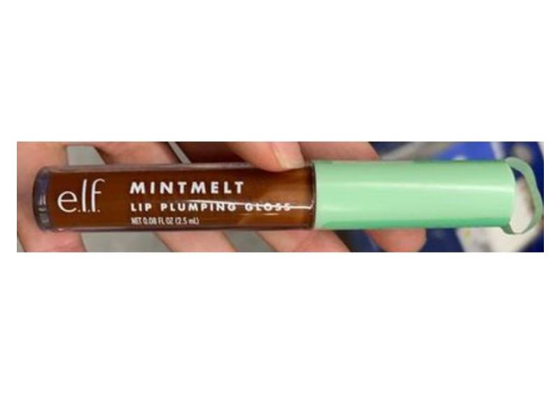 E.l.f. Mintmelt Lip Pluming Gloss, Chocolate Chip, 0.08 fl oz/2.5 mL