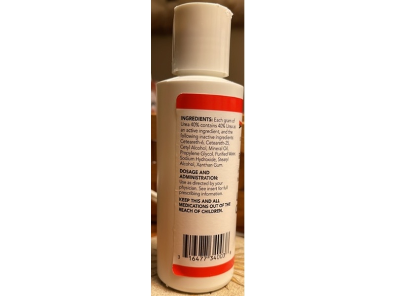 Urea Cream 40%, 3 oz/85 g, Laser Pharmaceuticals (Rx)
