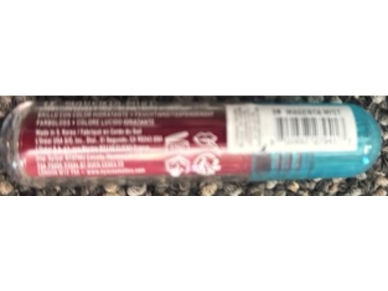 NYX Professional Makeup Lip I.V. Hydrating Glossy Lip Stain, Magenta Mist, 0.16 fl oz/5 mL