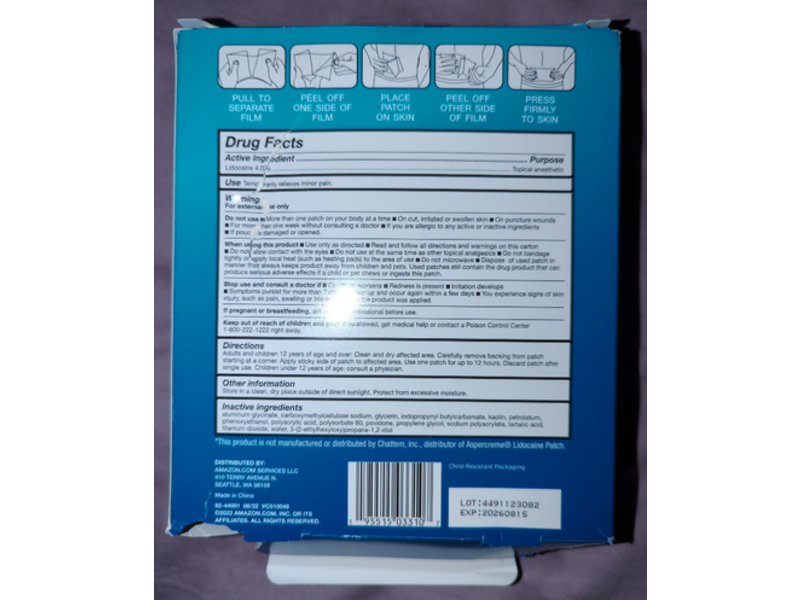 Amazon Basic Care Maximum Strength Pain Relief, 15 Count