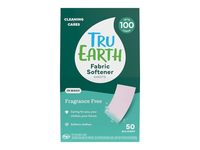 Tru Earth Fabric Softener Sheets, Fragrance Free, 100 Loads, 50 Count - thumbnail 1