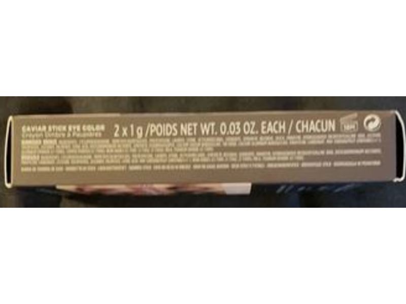 Laura Mercier Mini Caviar Stick Eyeshadow Duet, Rose Gold + Burnished Bronze, 0.03 oz/1 g