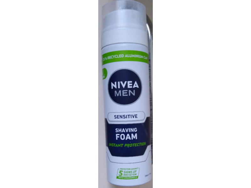 Nivea Men Sensitive Shaving Foam, 200 mL