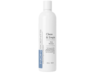 Nonscents Clean & Simple Daily Shampoo, 8 fl oz/236 mL