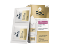 RoC Retinol Correxion Line Smoothing 2-Step Peel Pads, 0.068 fl oz/2 mL, 20 Count - thumbnail 1