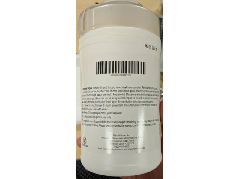 Pdi Easy Screen Cleaning Wipes, 70 Count