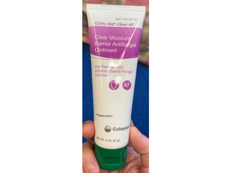 Coloplast Critic Aid Clear Antifungal Ointment, 2 oz/57 g