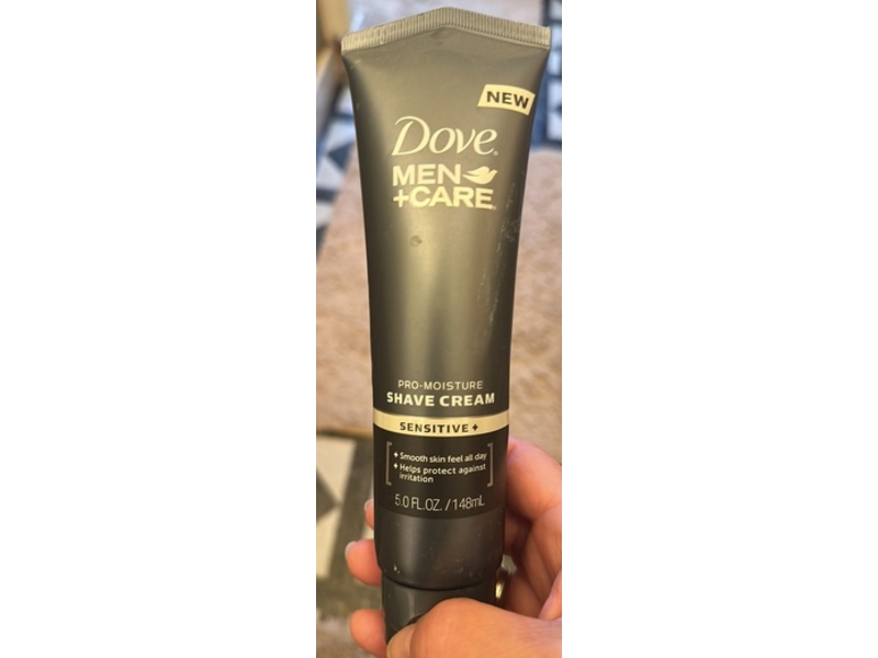 Dove Men + Care Pro Moisture Shave Cream, Sensitive+, 5.0 fl oz/148 mL