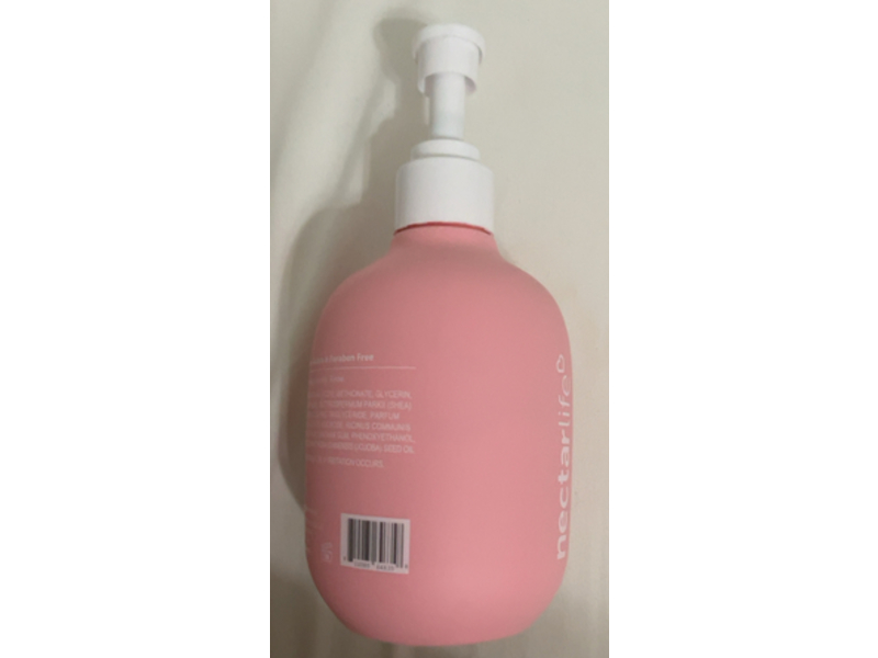 Nector Life Exfoliating Hand Wash, Fruit Smoothie , 14 oz