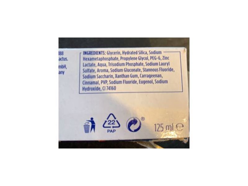 Oral-B Pro-Expert Professional Protection Toothpaste, Sugar Shield, Clean Mint, 125 ml, Mega Pack