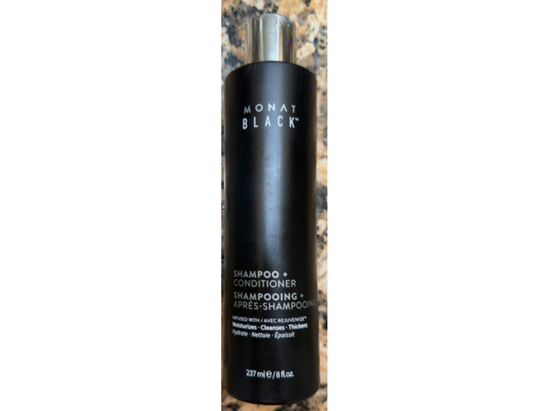 Monat Shampoo + Conditioner, Black, 8 fl oz/237 mL