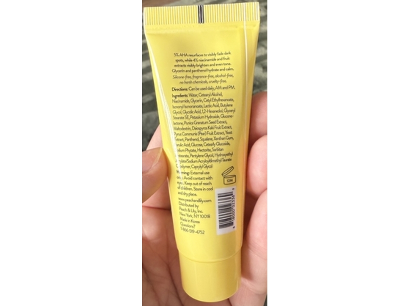 Peach & Lily Peach Slices Super Fade Discoloration Moisturizer, 0.84 fl oz/25 mL