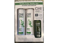 CHI Power Plus Hair Renewing System Kit, Exfoliate Shampoo + Nourish Conditioner + Revitalize Hair & Scalp Treatment, Set of 3 - Image 3