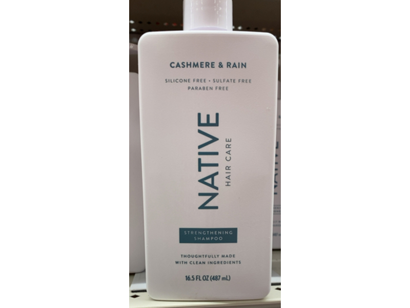 Native Strengthening Shampoo, Cashmere & Rain, 16.5 fl oz/487 mL