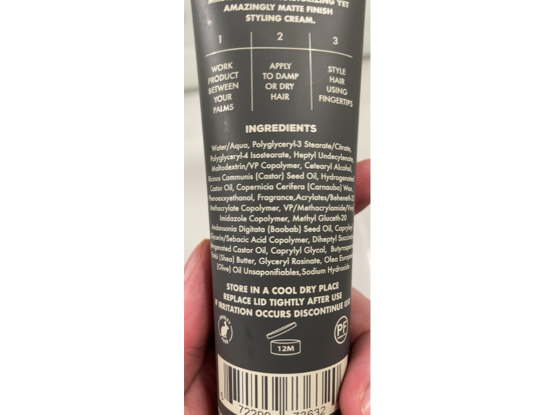 Victory Barber & Brand Dry Grooming Cream, 4.5 fl oz/133 mL