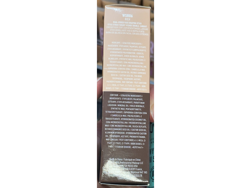 NYX Professional Makeup Wonder Stick Dual - Ended Face Shaping Stick, 06 Rich, 0.14 oz/4 g